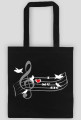 Torba I Love Music czerń