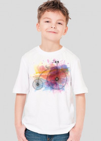 Koszulka dziecięca Rower retro
