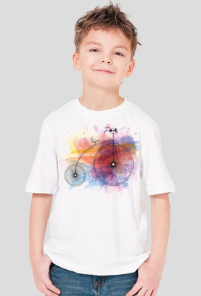 Koszulka dziecięca Rower retro