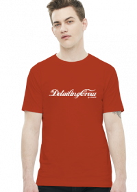 Koszulka czerwona - DetailingCrew by CocaCola - Koszulka Detailera - Detailing