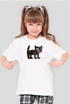 Koszulka dziecięca Funny cat
