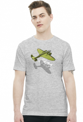 AeroStyle - męska koszulka PZL-37 Łoś