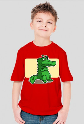 Koszulka dziecieca z nadrukiem Aligatorek
