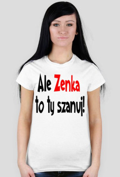 Szanuj Zenka White Damska