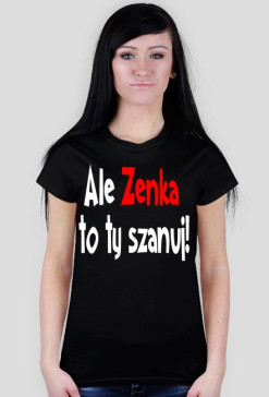 Szanuj Zenka Black Damska