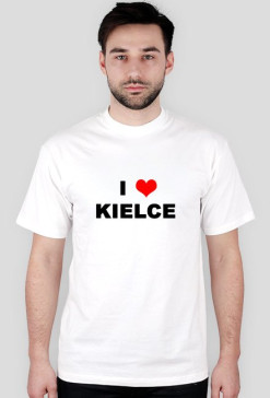 Koszulka I Love Kielce