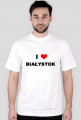 Koszulka I Love Białystok