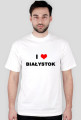 Koszulka I Love Białystok