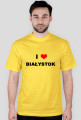 Koszulka I Love Białystok