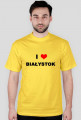 Koszulka I Love Białystok