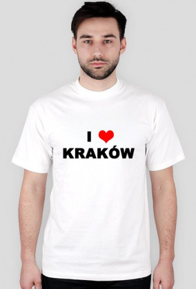 Koszulka I Love Kraków