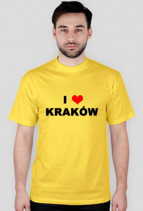 Koszulka I Love Kraków