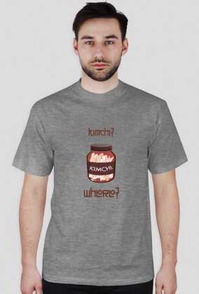 Kimchi Lover - T-shirt z motywem koreańskim