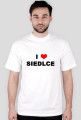 Koszulka I Love Siedlce