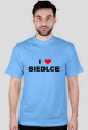 Koszulka I Love Siedlce