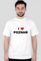Koszulka I Love Poznań