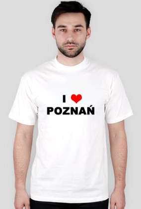 Koszulka I Love Poznań