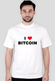 Koszulka I Love Bitcoin