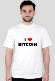 Koszulka I Love Bitcoin
