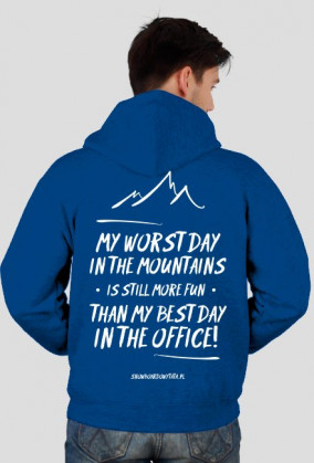 Bluza z kapturem - MY WORST DAY (różne kolory!)