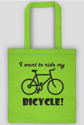 Torba I want to ride my bicycle