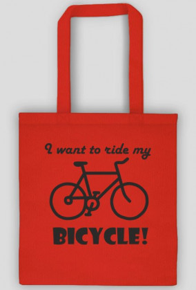 Torba I want to ride my bicycle