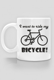 Kubek I want to ride my bicycle