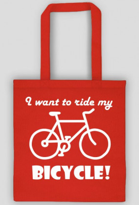 Torba I want to ride my bicycle