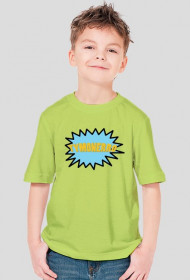 Zielona, dziecięca koszulka z nadrukiem Tymonerro