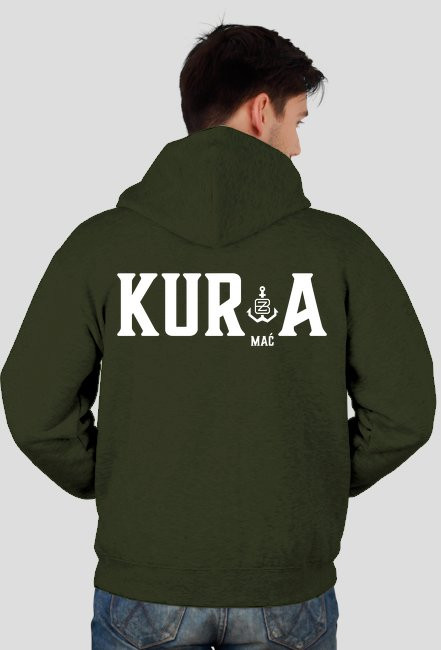 Bluza rozpinana Kurwa Mac różne kolory