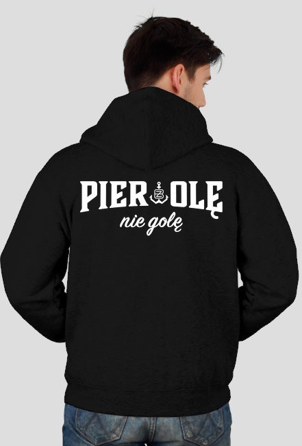 Bluza rozpinana Pierdole nie gole różne kolory