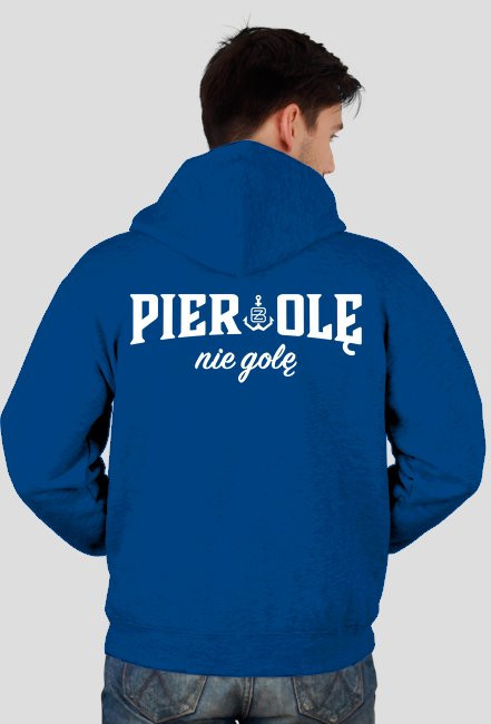 Bluza rozpinana Pierdole nie gole różne kolory