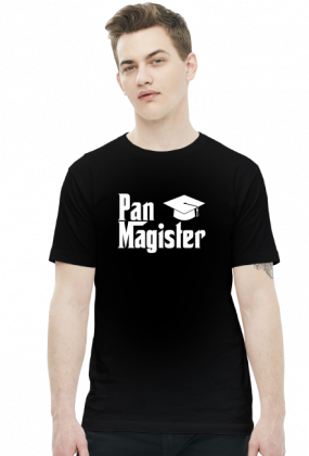 Prezent na obronę - koszulka Pan Magister