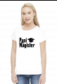Obrona pracy magisterskiej prezent - koszulka Pani Magister