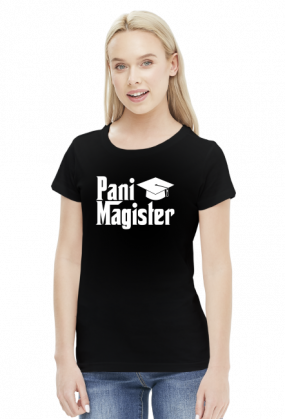 Prezent z okazji obrony - koszulka Pani Magister