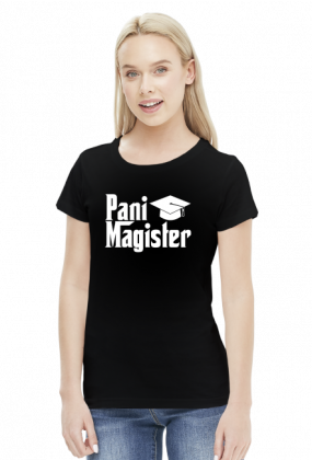 Prezent z okazji obrony - koszulka Pani Magister