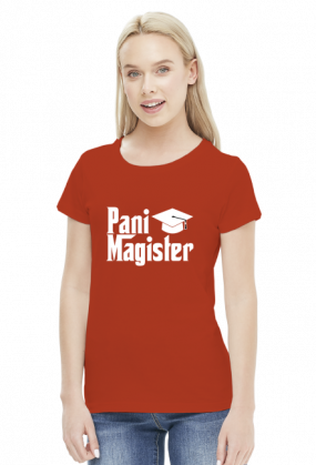 Prezent z okazji obrony - koszulka Pani Magister