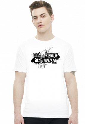 Mną kieruje siła wyższa CZARNY