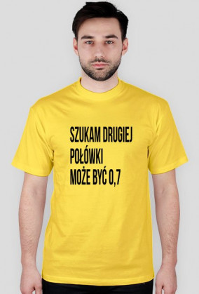 Koszulka z nadrukiem dla mężczyzn
