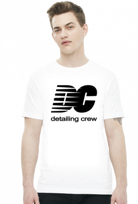 Koszulka biała - DC nju balans - Koszulka Detailera - Detailing