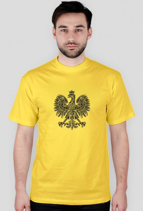T-shirt czarny orzeł