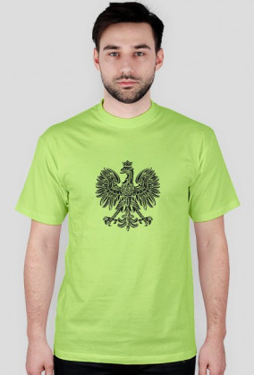 T-shirt czarny orzeł