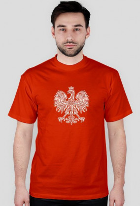 T-shirt biały orzeł