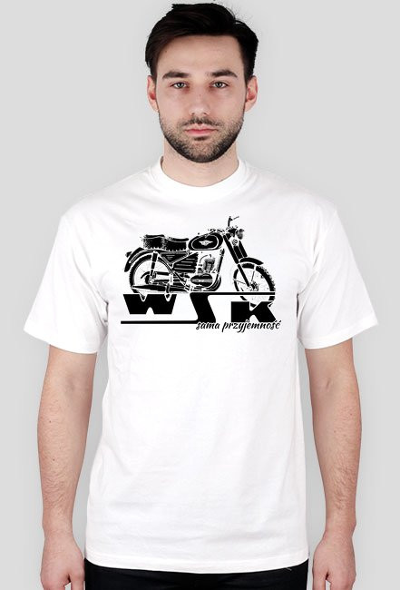 Koszulka motocyklowa WSK sama przyjemność - męska