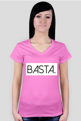 Tshirt damski dekolt BASTA