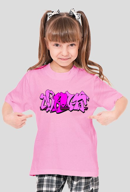 Nikola koszulka z imieniem dla dziewczynki 4