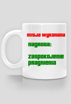 Kubek Misja wykonana