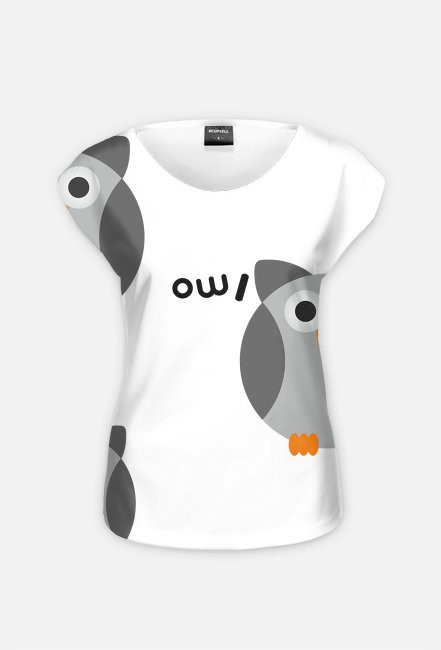 Damska koszulka fullprint Owl Wear