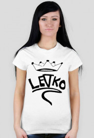 LETKO król biała bluzka k