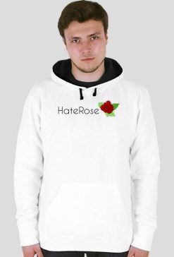 HateRose double color hoodie
